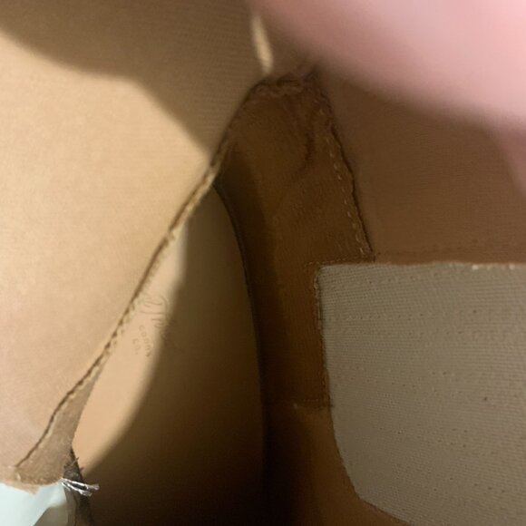 Universal Threads Katrina Boots in Off-White. - Picture 10 of 11